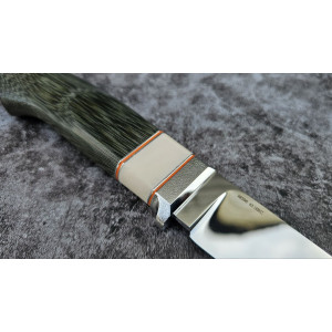 ЕЛЬФОРИН авторський ніж ручної роботи Gryfon knives, сталь М390, 63 HRC, купити замовити в Україні. Photo 2